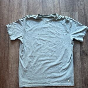 Vuori Light Gray Short Sleeve Shirt
